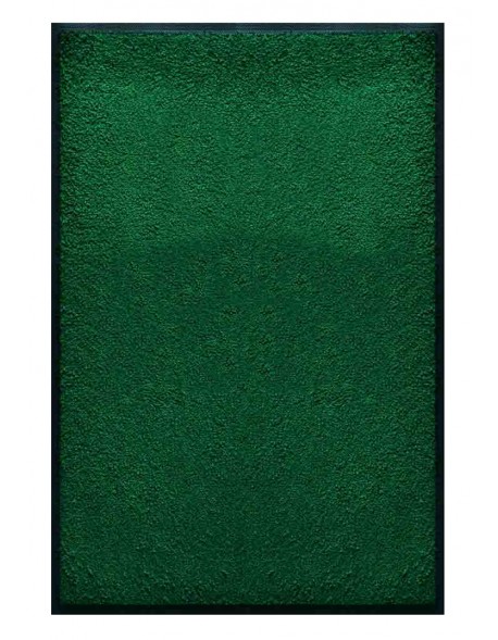 PAILLASSON Haut-de-gamme - Nylon uni vert - Rectangulaire 80 x 120cm