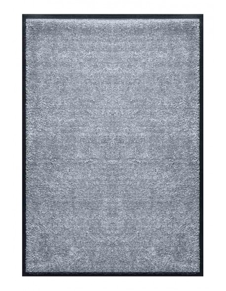 PAILLASSON Haut-de-gamme - Nylon uni gris clair - Rectangulaire 80 x 120cm