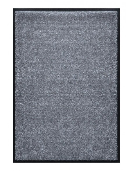 PAILLASSON Haut-de-gamme - Nylon uni gris foncé - Rectangulaire 80 x 120cm