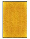 PAILLASSON Haut-de-gamme - Nylon uni jaune orangé - Rectangulaire 80 x 120cm
