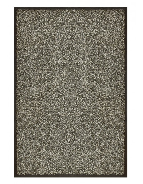 PAILLASSON Haut-de-gamme - Nylon gris chiné - Rectangulaire 80 x 120cm
