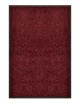 PAILLASSON Haut-de-gamme - Nylon bordeaux chiné - Rectangulaire 80 x 120cm