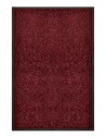 PAILLASSON Haut-de-gamme - Nylon bordeaux chiné - Rectangulaire 80 x 120cm