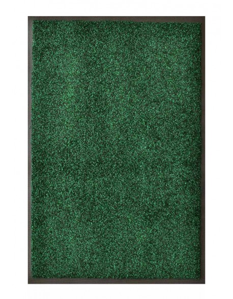 PAILLASSON Haut-de-gamme - Nylon vert chiné - Rectangulaire 80 x 120cm