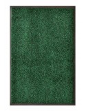 PAILLASSON Haut-de-gamme - Nylon vert chiné - Rectangulaire 80 x 120cm