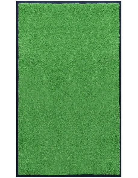 PAILLASSON Haut-de-gamme - Nylon uni vert pomme - Rectangulaire 90 x 150cm