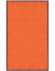 PAILLASSON Haut-de-gamme - Nylon uni orange - Rectangulaire 90 x 150cm