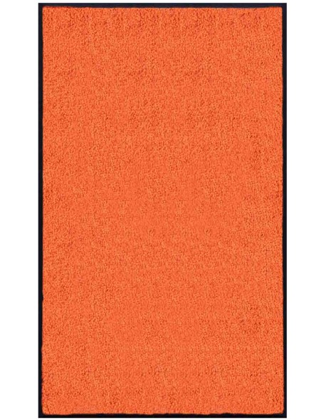 PAILLASSON Haut-de-gamme - Nylon uni orange - Rectangulaire 90 x 150cm