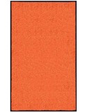 PAILLASSON Haut-de-gamme - Nylon uni orange - Rectangulaire 90 x 150cm