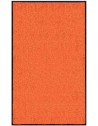 PAILLASSON Haut-de-gamme - Nylon uni orange - Rectangulaire 90 x 150cm