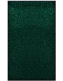 PAILLASSON Haut-de-gamme - Nylon uni vert foncé - Rectangulaire 90 x 150cm