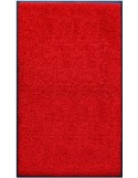 PAILLASSON Haut-de-gamme - Nylon uni rouge - Rectangulaire 90 x 150cm