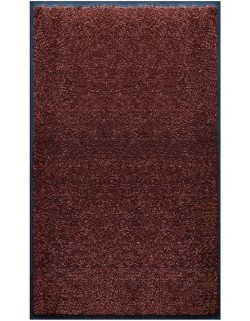 PAILLASSON Haut-de-gamme - Nylon marron foncé - Rectangulaire 90 x 150cm