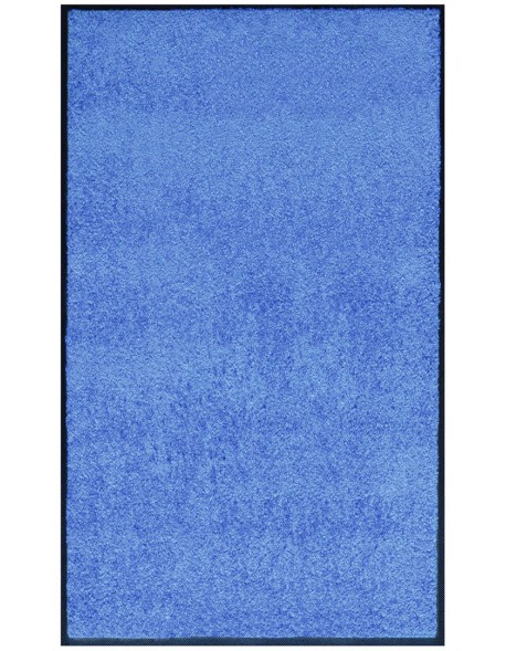 PAILLASSON Haut-de-gamme - Nylon bleu clair - Rectangulaire 90 x 150cm