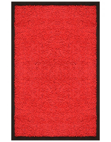 TAPIS D'ENTRÉE COTON - 40x60cm -PREMIUM ROUGE