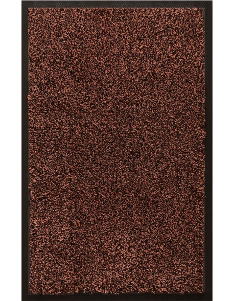 TAPIS D'ENTRÉE COTON - 40x60cm -PREMIUM MARRON FONCÉ