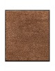 LE TAPIS FRANÇAIS D'ENTRÉE COTON - 80x90cm - PREMIUM MARRON TAUPE