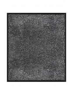 LE TAPIS FRANÇAIS D'ENTRÉE COTON - 80x90cm -PREMIUM GRIS