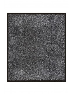 LE TAPIS FRANÇAIS D'ENTRÉE COTON - 80x90cm -PREMIUM GRIS