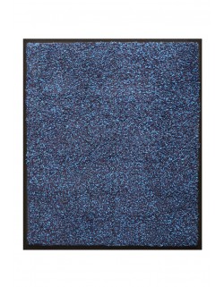 TAPIS D'ENTRÉE COTON - 80x90cm - PREMIUM BLEU