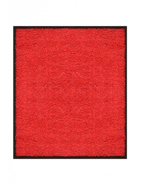 LE TAPIS FRANÇAIS D'ENTRÉE COTON - 80x90cm - PREMIUM ROUGE