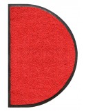 TAPIS PREMIUM COTON - TAILLE DEMI-LUNE 50x80cm - ROUGE