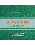 TAPIS D'ENTRÉE COTON - OCTOGONAL 90x90cm -PREMIUM VERT