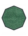 LE TAPIS FRANÇAIS D'ENTRÉE COTON - OCTOGONAL 90x90cm -PREMIUM VERT