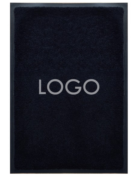 TAPIS LOGO PERSONNALISÉ PREMIUM - Nylon uni noir