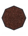 LE TAPIS FRANÇAIS D'ENTRÉE COTON - OCTOGONAL 90x90cm - PREMIUM MARRON FONCÉ