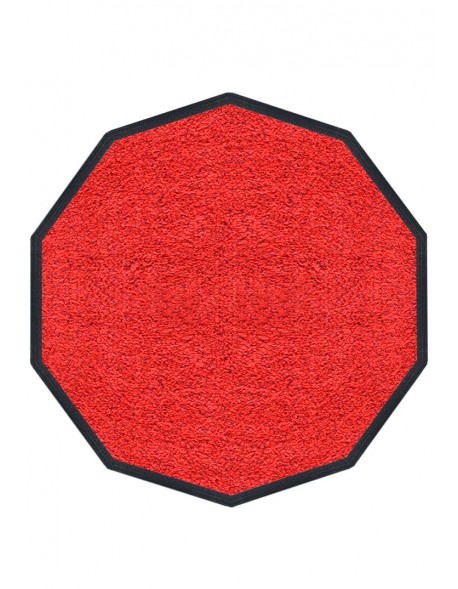 Tapis Dentrée Décagonal 120x120cm Premium Rouge En Vente Sur A Tapis Tapis De Propreté