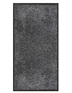 TAPIS D'ENTRÉE COTON - 120x240cm - PREMIUM GRIS