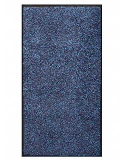 LE TAPIS FRANÇAIS D'ENTRÉE COTON - 120x240cm - PREMIUM BLEU