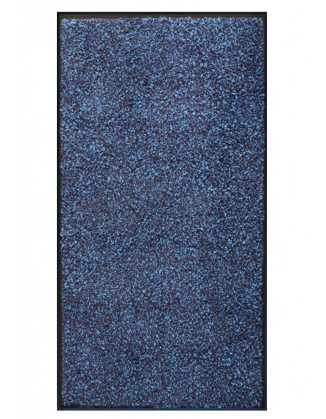 TAPIS D'ENTRÉE COTON - 120x240cm - PREMIUM BLEU