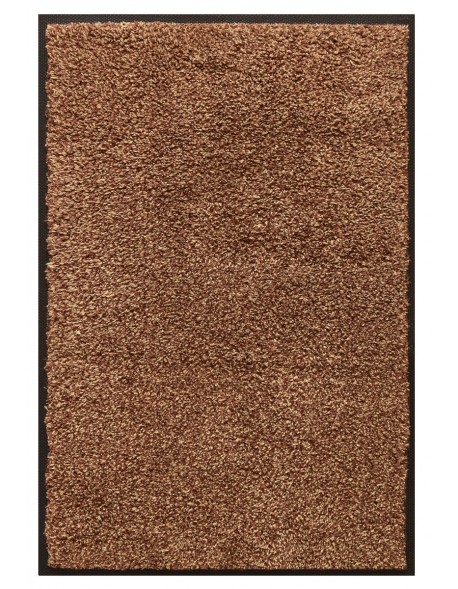 TAPIS D'ENTRÉE COTON - 120x180cm - PREMIUM MARRON TAUPE