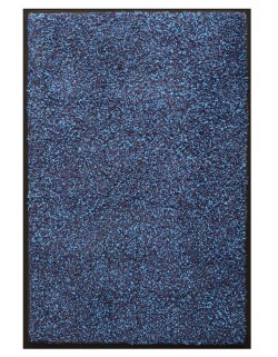 TAPIS D'ENTRÉE COTON - 120x180cm - PREMIUM BLEU