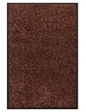 TAPIS D'ENTRÉE COTON - 120x180cm - PREMIUM MARRON FONCÉ