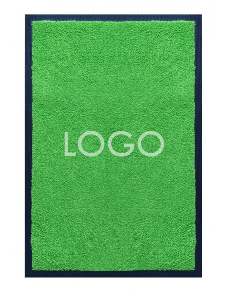 TAPIS LOGO PREMIUM NYLON UNI VERT FONCÉ - PERSONNALISÉ