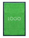 TAPIS LOGO PREMIUM NYLON UNI VERT FONCÉ - PERSONNALISÉ