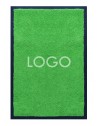TAPIS LOGO PERSONNALISÉ PREMIUM - Nylon uni vert pomme