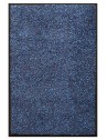 LE TAPIS FRANÇAIS D'ENTRÉE COTON - 80x120cm - PREMIUM BLEU