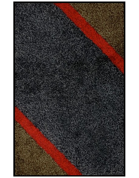 LE TAPIS FRANÇAIS D'ENTRÉE COTON MULTICOULEUR - 40x60cm -PREMIUM