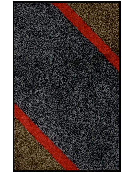 LE TAPIS FRANÇAIS D'ENTRÉE COTON MULTICOULEUR - 40x60cm -PREMIUM