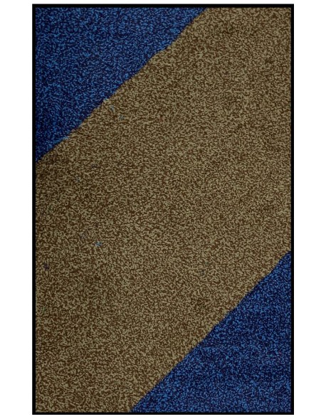 LE TAPIS FRANÇAIS D'ENTRÉE COTON MULTICOULEUR - 40x60cm -PREMIUM