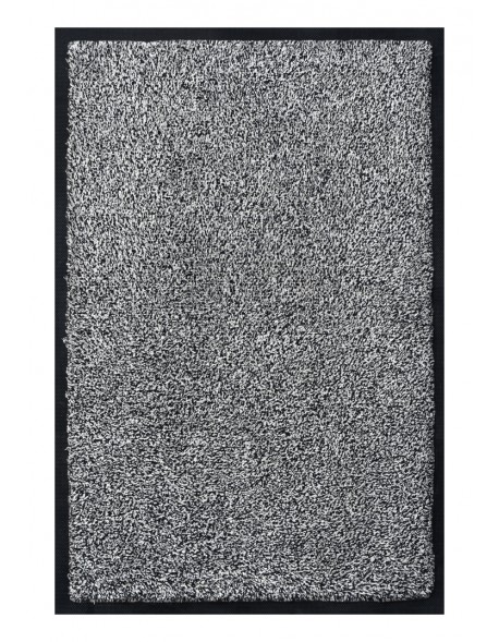 LE TAPIS FRANÇAIS D'ENTRÉE COTON - 40x60cm - PREMIUM GRIS CLAIR CHINÉ