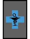 LE TAPIS FRANÇAIS PREMIUM PHARMACIE NYLON UNI GRIS - PERSONNALISÉ