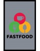TAPIS PREMIUM POUR FAST FOOD NYLON CHINÉ - COULEUR GRIS