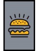 TAPIS PREMIUM POUR FASTE FOOD NYLON CHINÉ - COULEUR GRIS