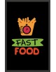 TAPIS PREMIUM POUR FAST FOOD NYLON CHINÉ - COULEUR GRIS