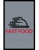 TAPIS PREMIUM POUR FAST FOOD NYLON CHINÉ - COULEUR GRIS